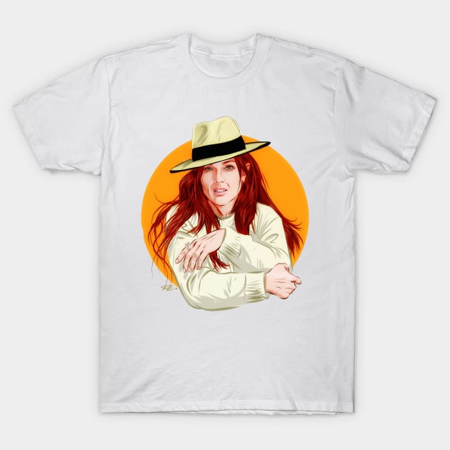 Julianne Moore - An illustration by Paul Cemmick T-Shirt by PLAYDIGITAL2020